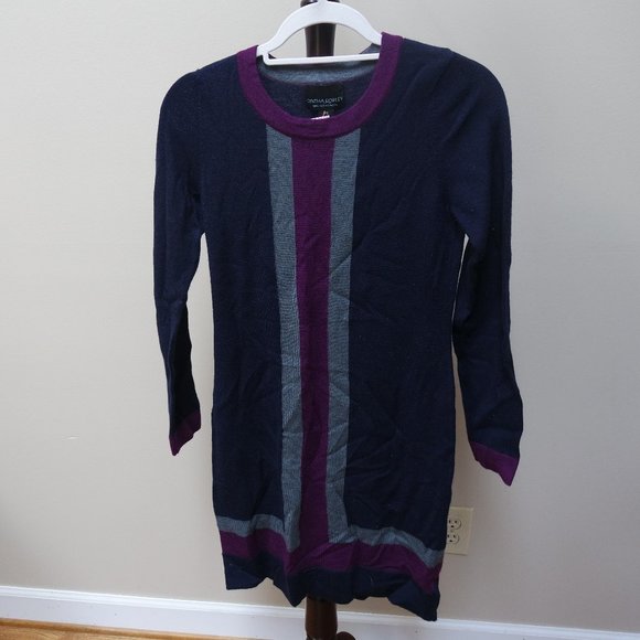 Cynthia Rowley Long Sleeve Sweater Dress - Picture 3 of 5